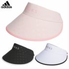 アディダスモノグラムプリントワイドバイザーJTC23レディースゴルフキャップ帽子2024秋冬モデルadidas日本正規品