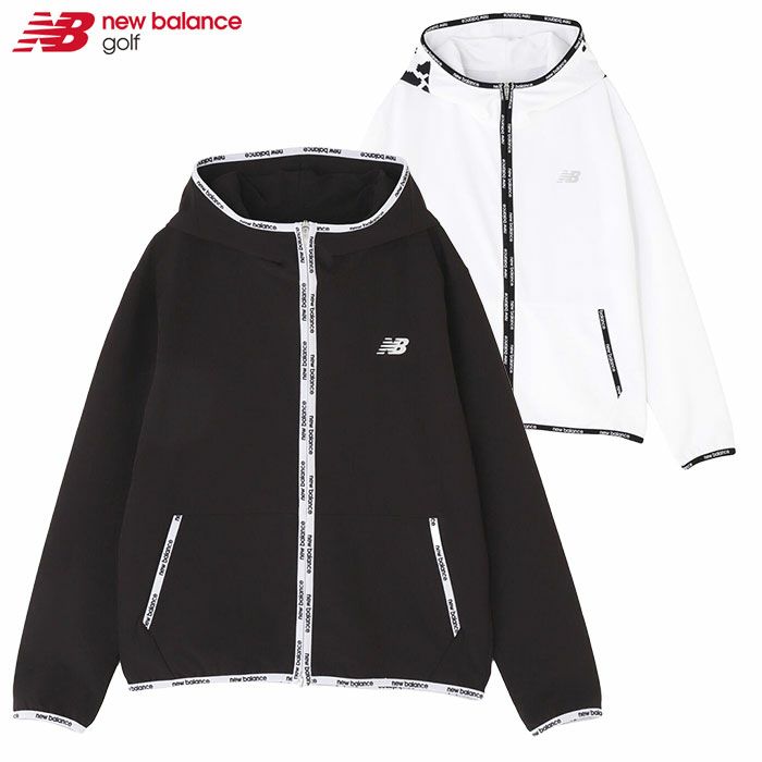 ニューバランス4WAYストレッチ撥水ソフトシェルフルジップフーディー012-4220501レディースゴルフウェアnewbalance2024秋冬モデル日本正規品