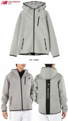 ニューバランスキルトフルジップフーディー防風撥水保温012-4220003メンズゴルフウェアnewbalance2024秋冬モデル日本正規品