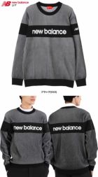 ニューバランス吸湿発熱ストレッチクルーネックニットプルオーバー012-4270003メンズゴルフウェアnewbalance2024秋冬モデル日本正規品