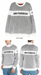 ニューバランス吸湿発熱ストレッチクルーネックニットプルオーバー012-4270003メンズゴルフウェアnewbalance2024秋冬モデル日本正規品