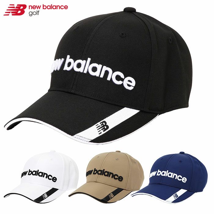 ニューバランスツイル6パネルキャップ012-4987007メンズ帽子ゴルフnewbalance2024秋冬モデル日本正規品