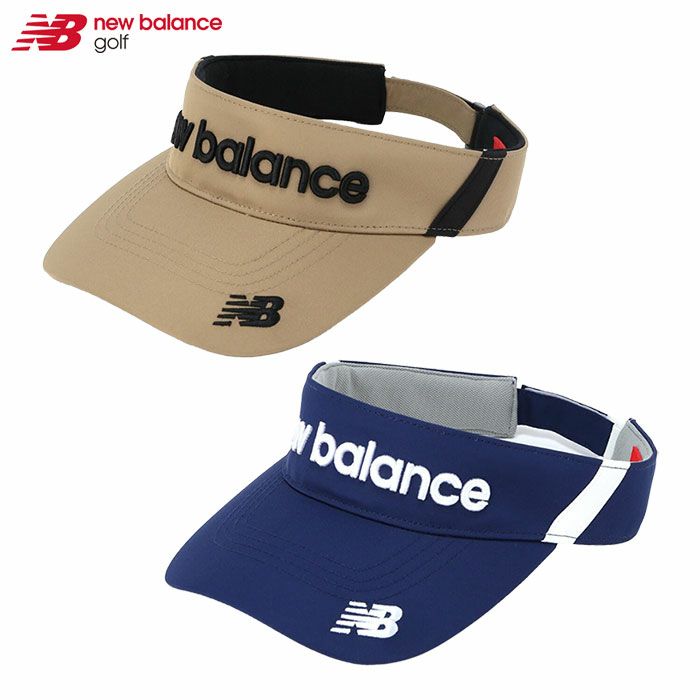 ニューバランスツイルバイザー012-4987008メンズ帽子ゴルフnewbalance2024秋冬モデル日本正規品