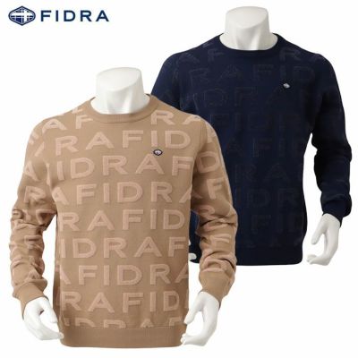 フィドラ JQロゴニット FD5STJ08 メンズ ゴルフウェア FIDRA 2024秋冬モデル 日本正規品