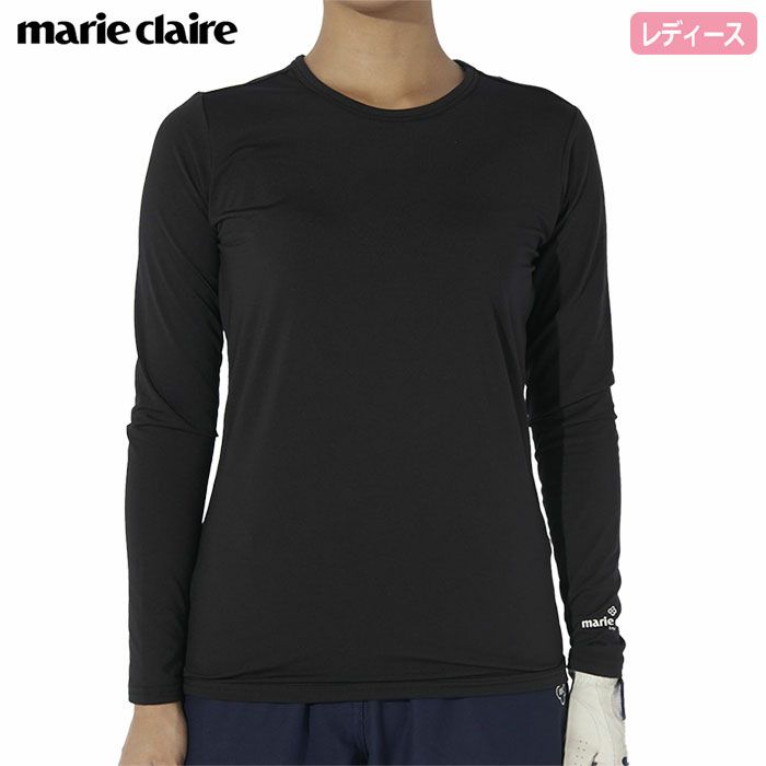 マリクレール蓄熱裏起毛インナーシャツレディース793982ゴルフウェアmarieclaire2024秋冬モデル日本正規品