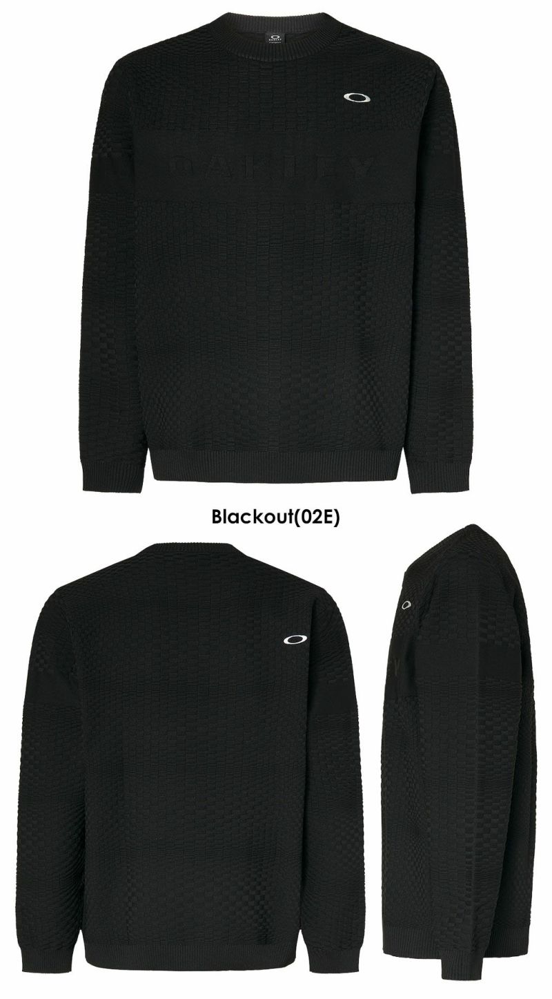 オークリーゴルフウェアLogoJqSweaterメンズFOA4069672024秋冬モデルOAKLEY日本正規品