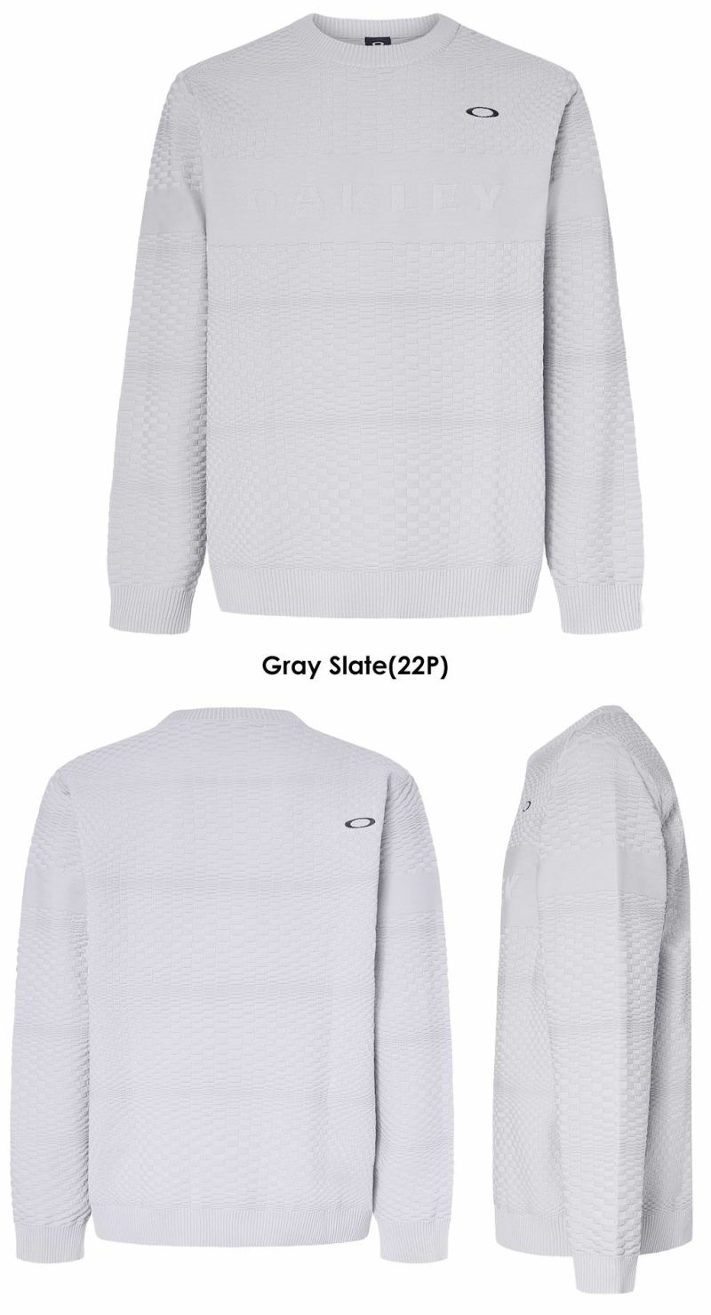 オークリーゴルフウェアLogoJqSweaterメンズFOA4069672024秋冬モデルOAKLEY日本正規品