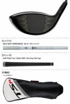 タイトリストTSR1ドライバー460ccメンズ左用MCAMMTSPEEDMESH40カーボンシャフトTitleistUSA直輸入品