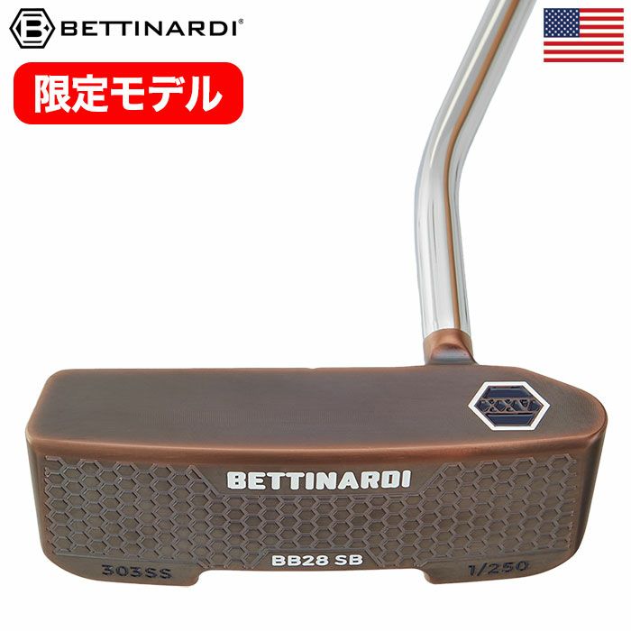 ベティナルディ25thAnniversaryBB28SLOTBACKパターメンズ右用34インチBETTINARDIUSA直輸入品