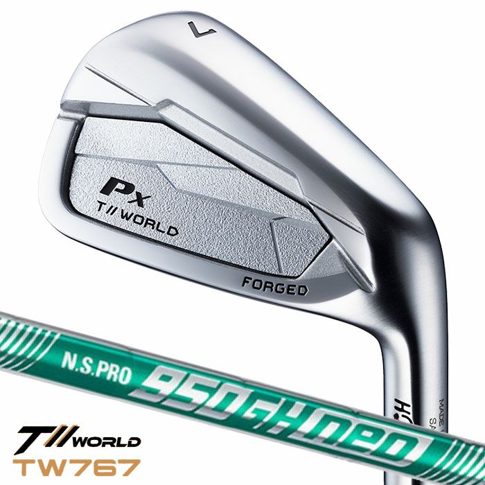 本間ゴルフT//WORLDTWPxアイアン5本セット(#6-9,PW)メンズ右用N.S.PRO950neoスチールシャフトHONMA2024年モデル日本正規品