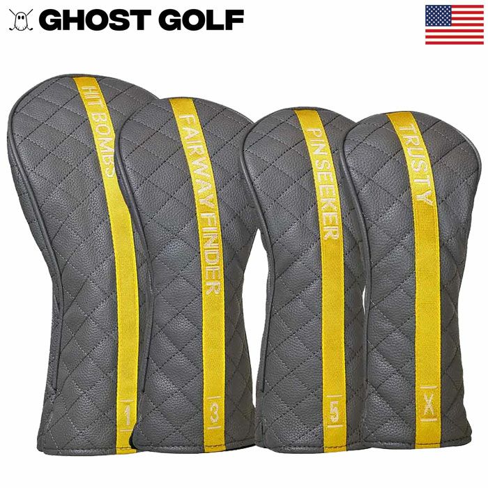 GHOSTヘッドカバーGolfHeadCover-MAVERICKゴーストドライバー用フェアウェイ用2024年モデルUSA直輸入品並行輸入