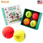 ボルビックVolvik限定モデルDisneyChristmasVivid4-BallPackディズニーミッキーミニー4球入り2024年モデルUSA直輸入品