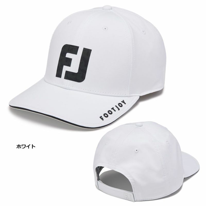 フットジョイMEN'SグラフィックロゴキャップFH24ABSCメンズFOOTJOYゴルフ帽子2024秋冬モデル日本正規品