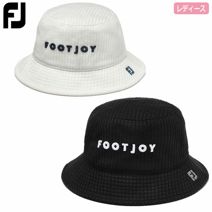 フットジョイWOMEN'SニットバケットハットFH24WWKBレディースFOOTJOYゴルフ帽子2024秋冬モデル日本正規品