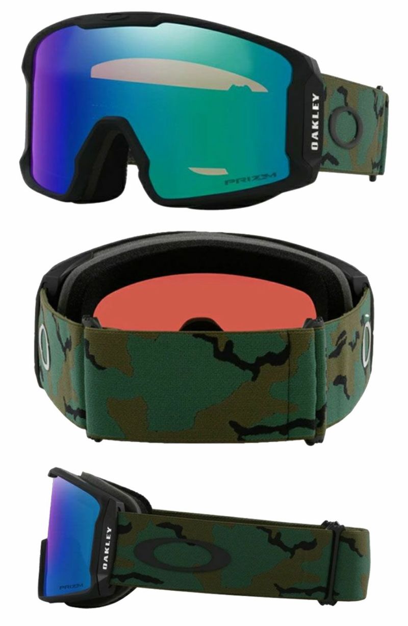 オークリーOAKLEYゴーグルOO7070-H9LINEMINERLSnowGogglesFACTORYPILOTBLACKスノボスキー2024年モデル