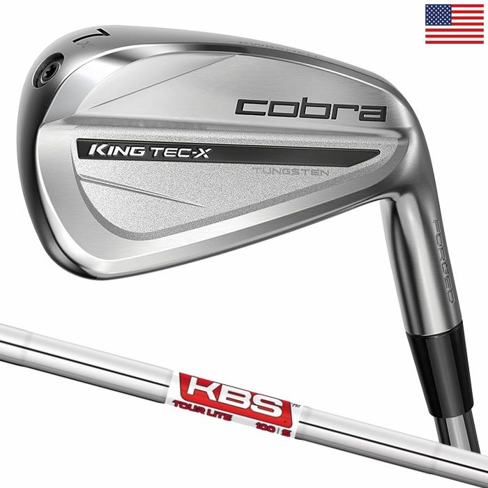 コブラ KING TEC X Irons アイアン 6本セット(5I-PW) メンズ 右用 KBS TOUR LITE スチールシャフト装着  2024年モデル USA直輸入品 ゴルフクラブ | ジーパーズ公式オンラインショップ（JYPER'S）