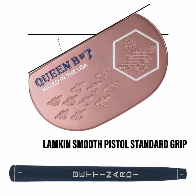 ベティナルディQueenB7Putterパターメンズ右用33インチ34インチStandardグリップUSA直輸入品