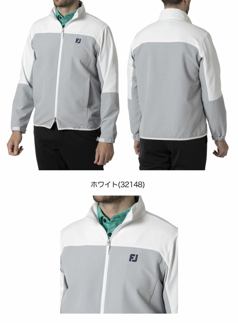 25％OFFクーポン付】フットジョイ MEN'S TWINSOF 撥水 長袖フルジップ