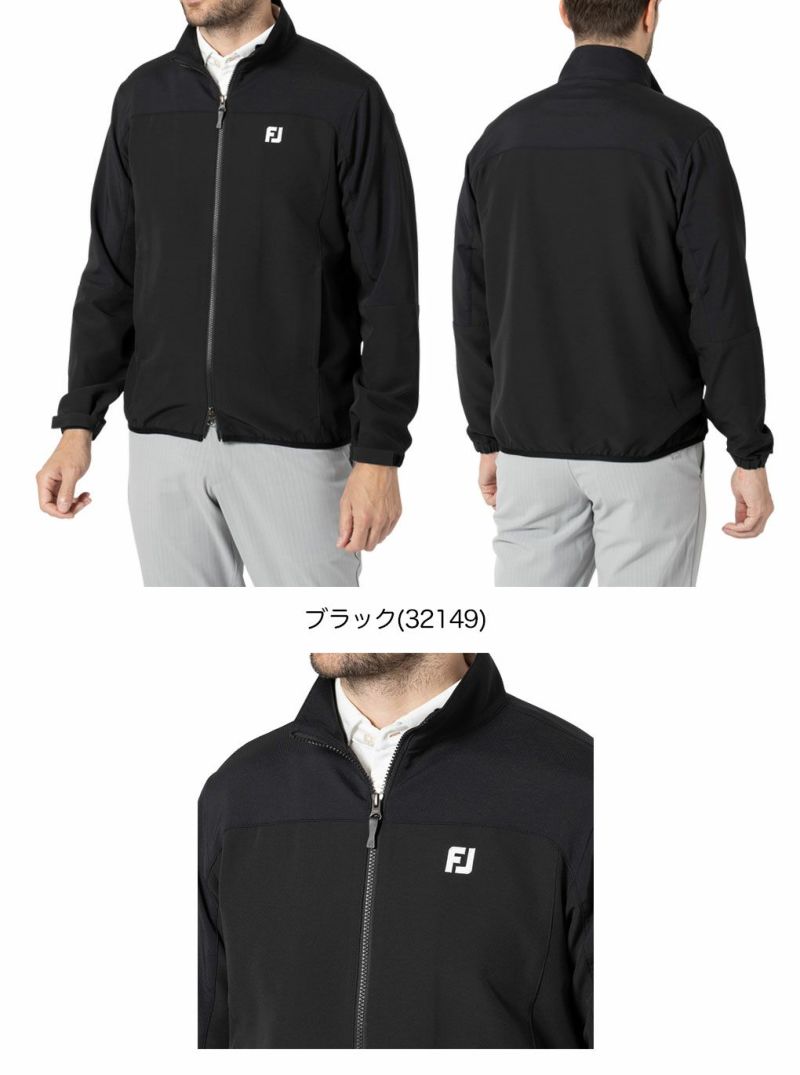 フットジョイMEN'STWINSOF撥水長袖フルジップウィンドジャケットFJ-F24-O11ゴルフウェアゴルフFOOTJOY2024秋冬モデル日本正規品