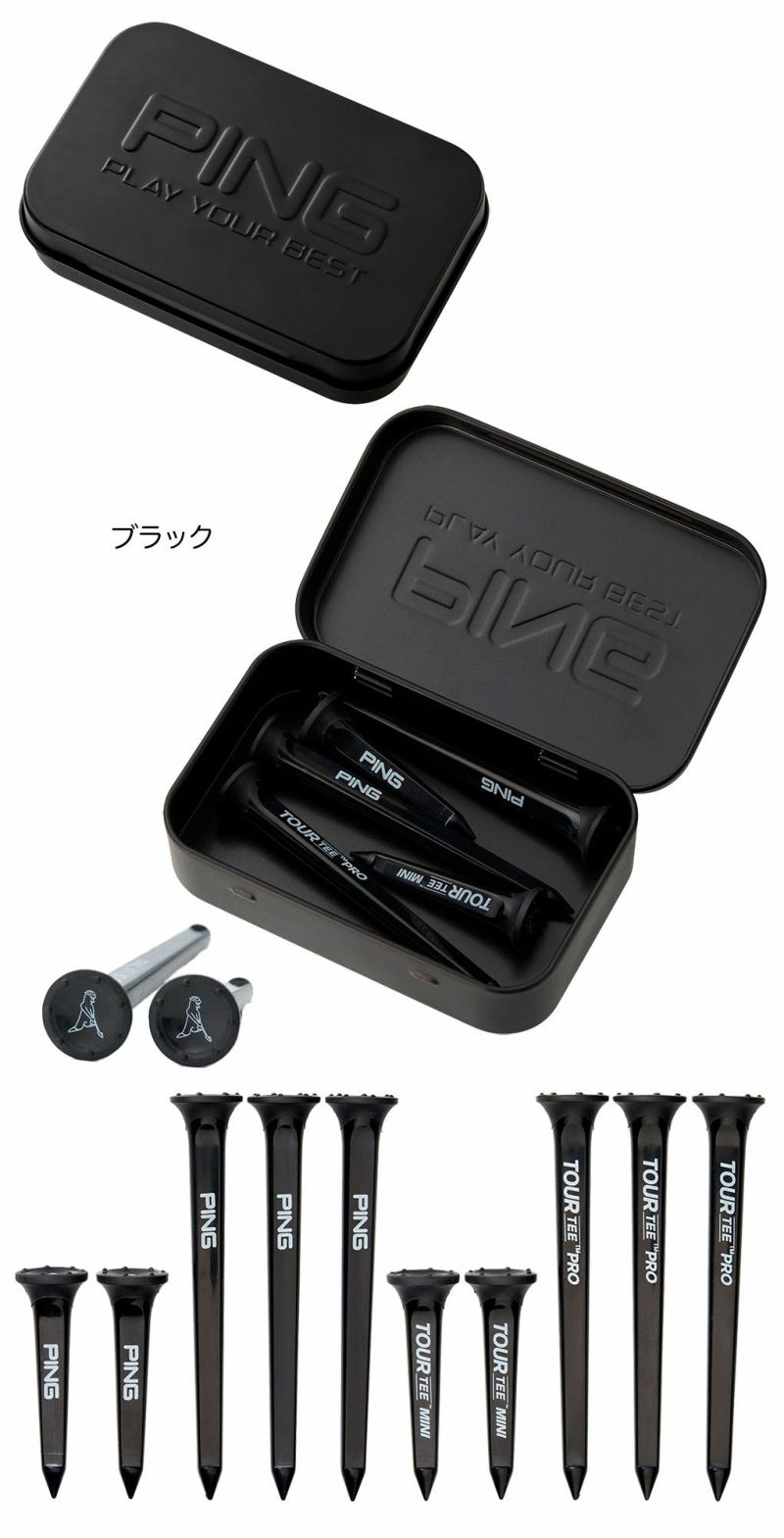 ピンPINGAC-U2501ツアーティーゴルフティーケース付き2025年モデル日本正規品