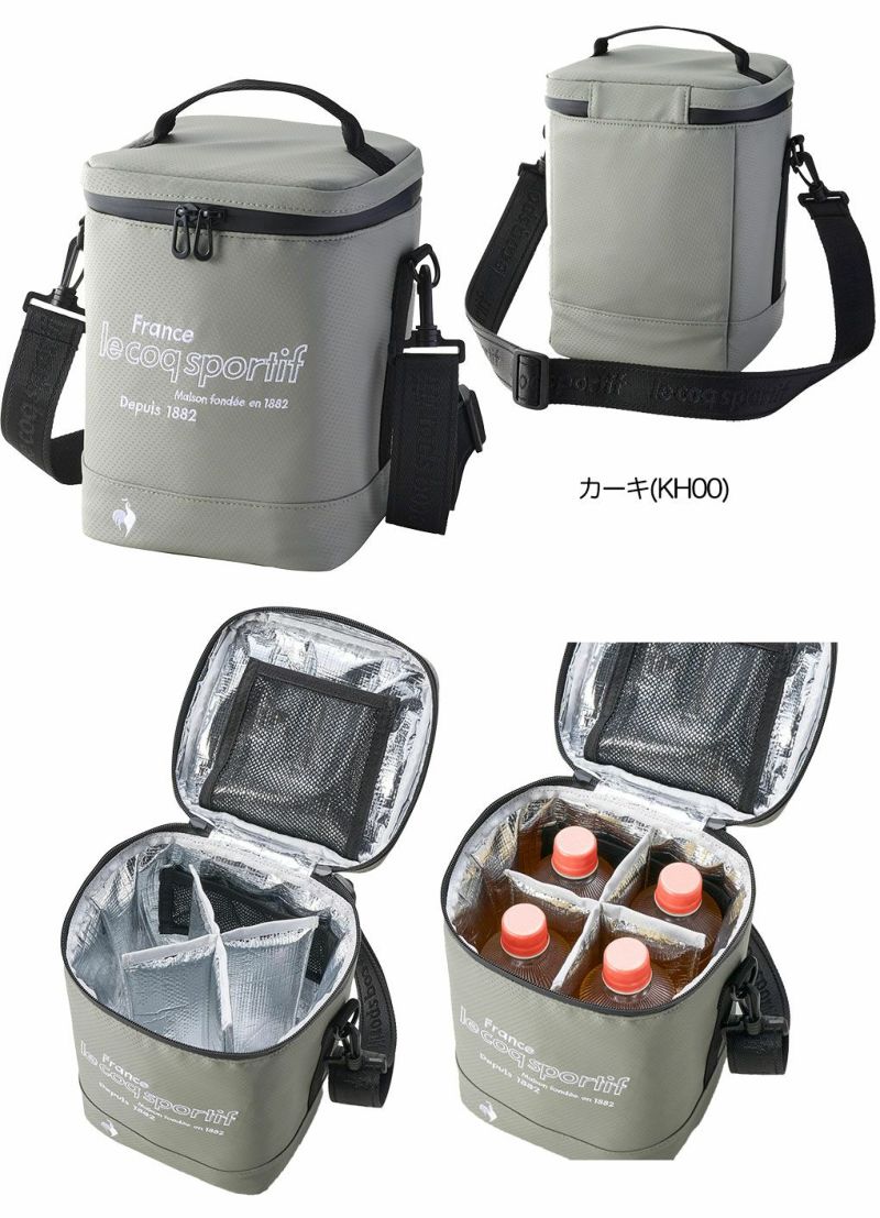 ルコックスポルティフ保冷保温機能付き縦型カートポーチショルダー付きLG4FTT45Mゴルフlecoqsportifgolf2024年モデル日本正規品