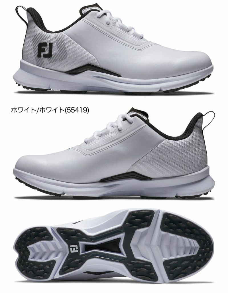 フットジョイMEN'SFJフューエルLACEDゴルフシューズスパイクレスメンズ55419靴FOOTJOY2025年モデル日本正規品