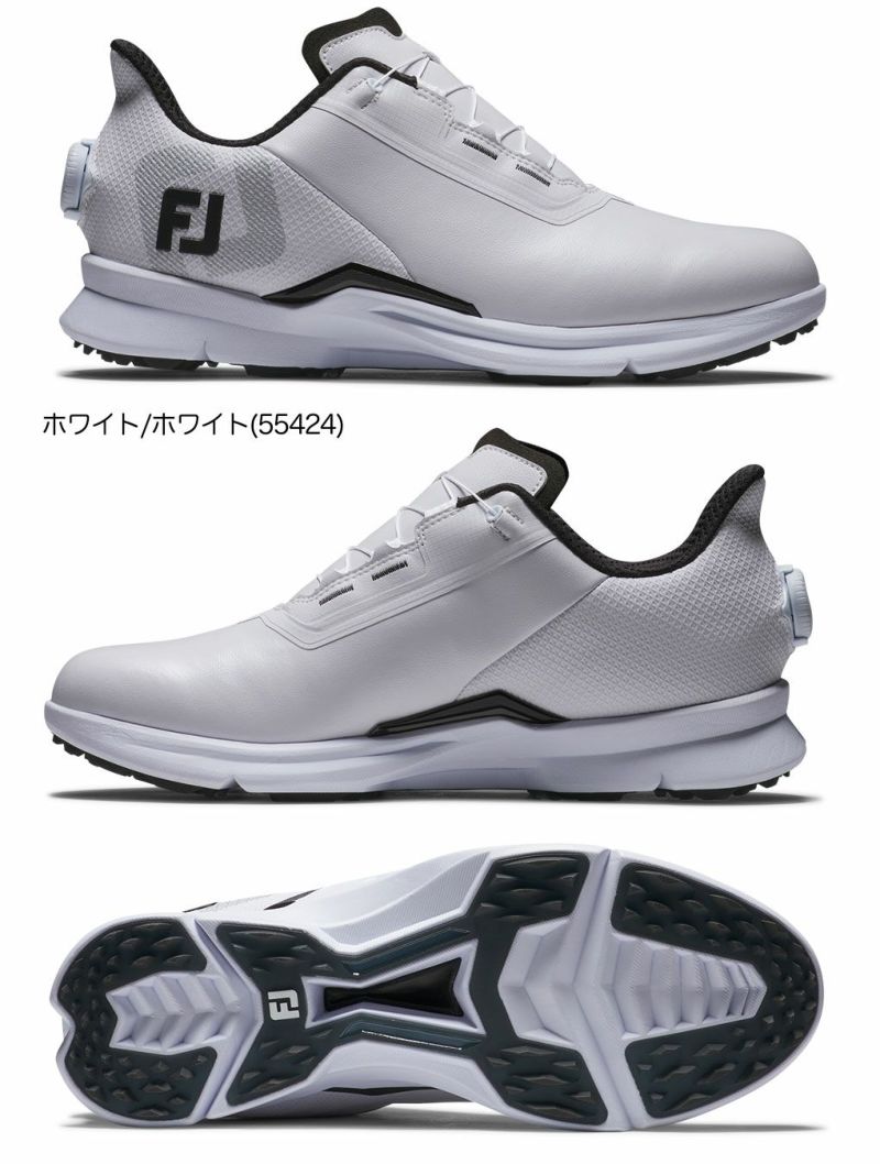 フットジョイMEN'SFJフューエルBOAゴルフシューズスパイクレスメンズ55424靴FOOTJOY2025年モデル日本正規品