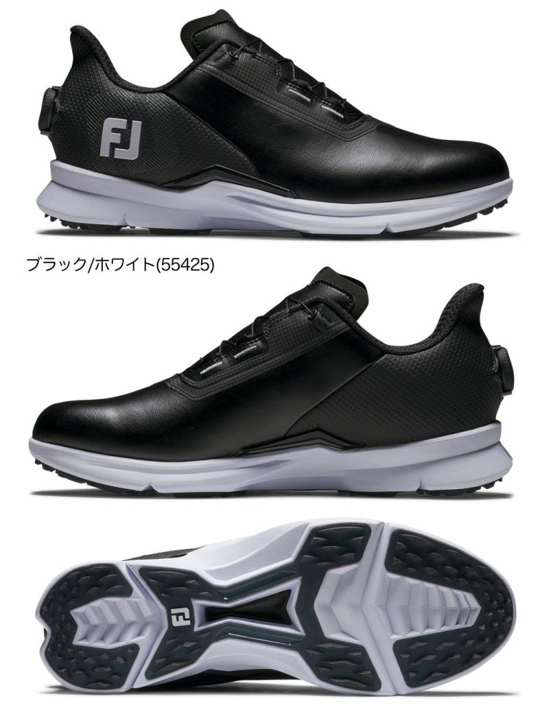 フットジョイMEN'SFJフューエルBOAゴルフシューズスパイクレスメンズ55425靴FOOTJOY2025年モデル日本正規品