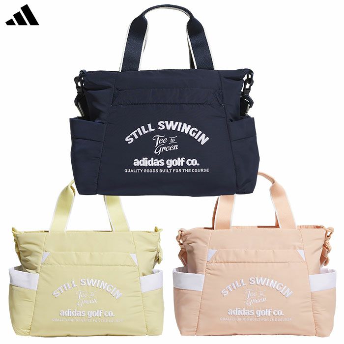 アディダス保冷ポケット付きグラフィックラウンドバッグKTI99ラウンドトートゴルフ2025年モデルadidas日本正規品