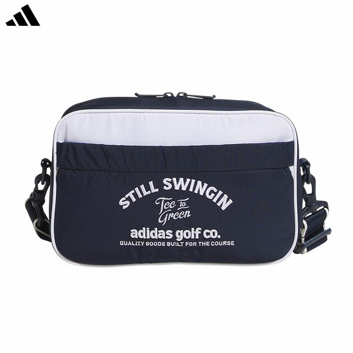 アディダスストラップ付きグラフィックポーチKTI98ラウンドバッグゴルフ2025年モデルadidas日本正規品