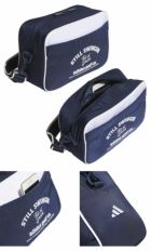 アディダスストラップ付きグラフィックポーチKTI98ラウンドバッグゴルフ2025年モデルadidas日本正規品
