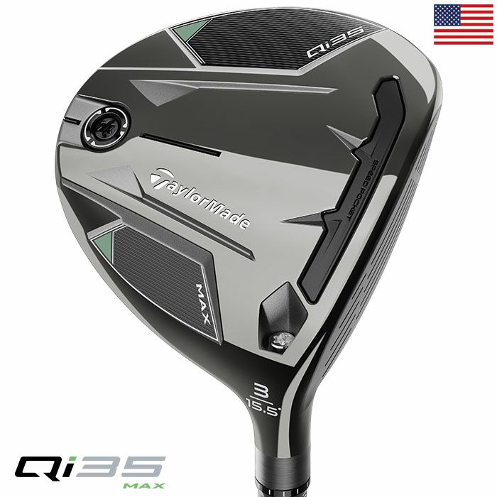 テーラーメイドQi35MaxFAIRWAYWOODSフェアウェイウッドメンズ右用2025年モデルUSA直輸入品