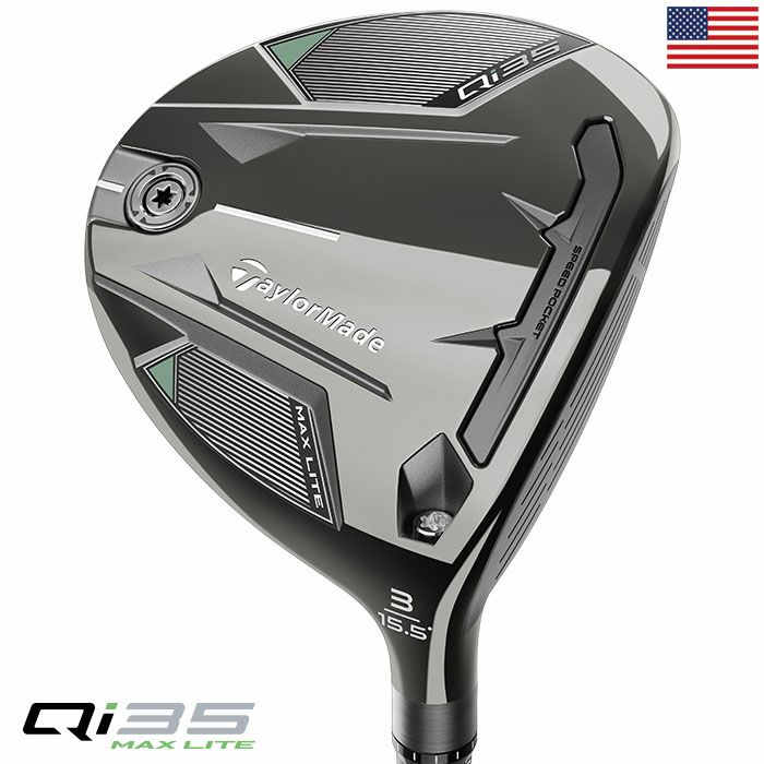テーラーメイドQi35MaxLiteFAIRWAYWOODSフェアウェイウッドメンズ右用2025年モデルUSA直輸入品