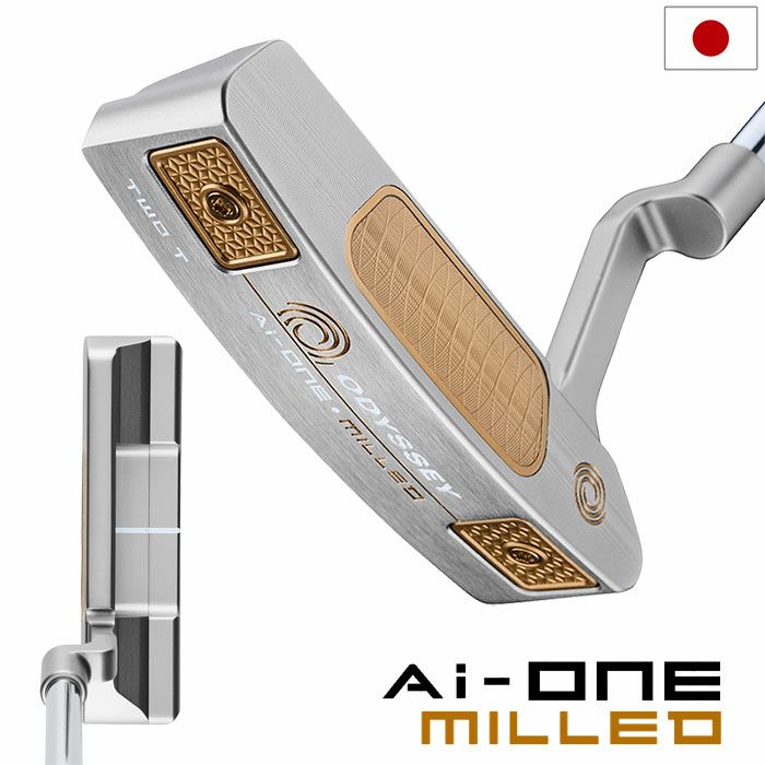 オデッセイ AI-ONE MILLED SILVER TWO T CH パター メンズ 右用