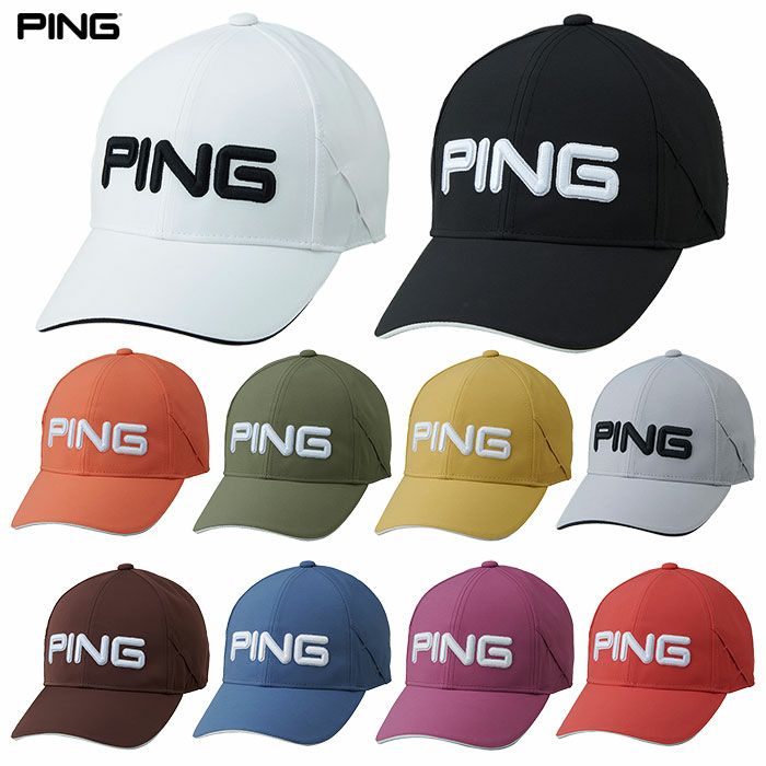 PING ピン HW-U2501 カラーコードキャップ メンズ ゴルフキャッ...