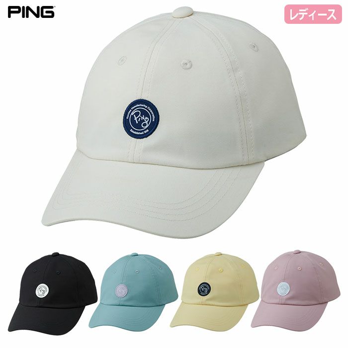 PINGピンHW-L2506カジュアルキャップレディースゴルフキャップ帽子2025年モデル日本正規品