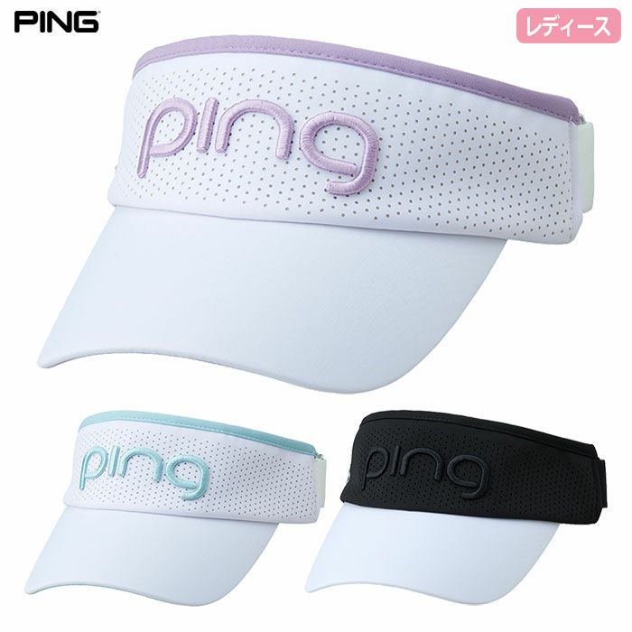 PINGピンHW-L2507カジュアルバイザーレディースゴルフキャップ帽子2025年モデル日本正規品
