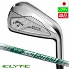 キャロウェイELYTEアイアン単品(#5,AW,GW,SW)メンズ左用N.S.PRO950GHneoスチールシャフト日本正規品2025年モデル