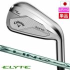 キャロウェイELYTEMAXFASTアイアン単品(#6,AW)レディース右用LIN-QGREEN40forCallawayLDYカーボンシャフト日本正規品2025年モデル