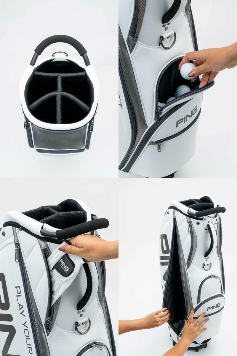 PING ピン CB-U2502 ソフトPU キャディバッグ 9.5型 ゴルフ 2025
