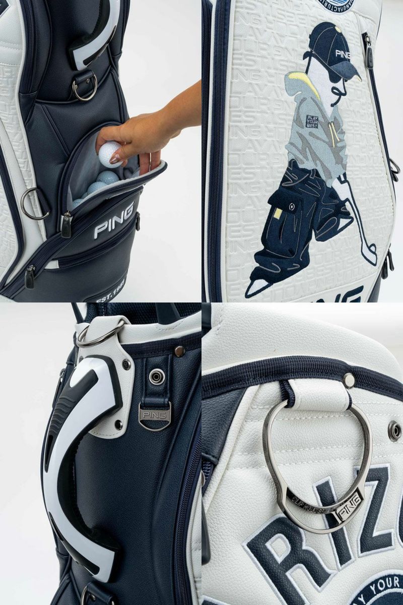 PINGピンキャディバッグCB-N2502 Mr.PINGストリートカジュアル2025年モデル日本正規品