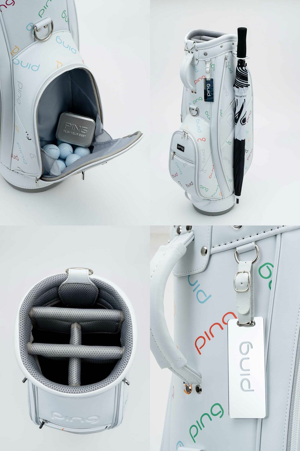 PINGピンキャディバッグCB-L2503モノグラム8.5型レディース2025年モデル日本正規品