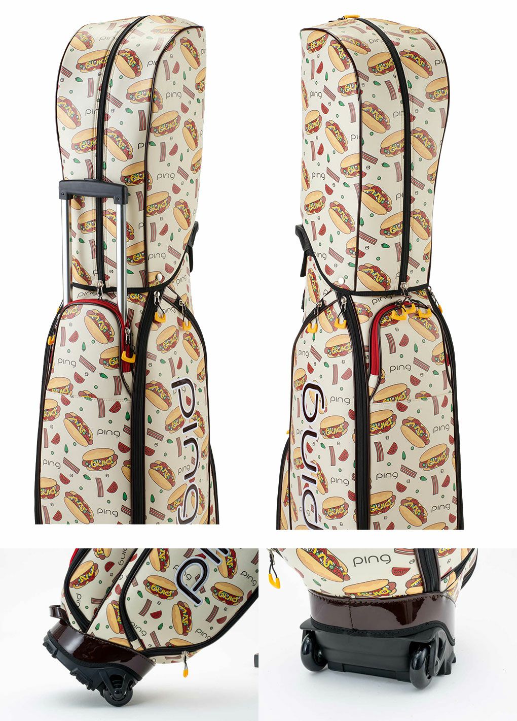 PINGピンキャディバッグCB-L2502ソノランホットドッグ9.0型2025年モデル日本正規品