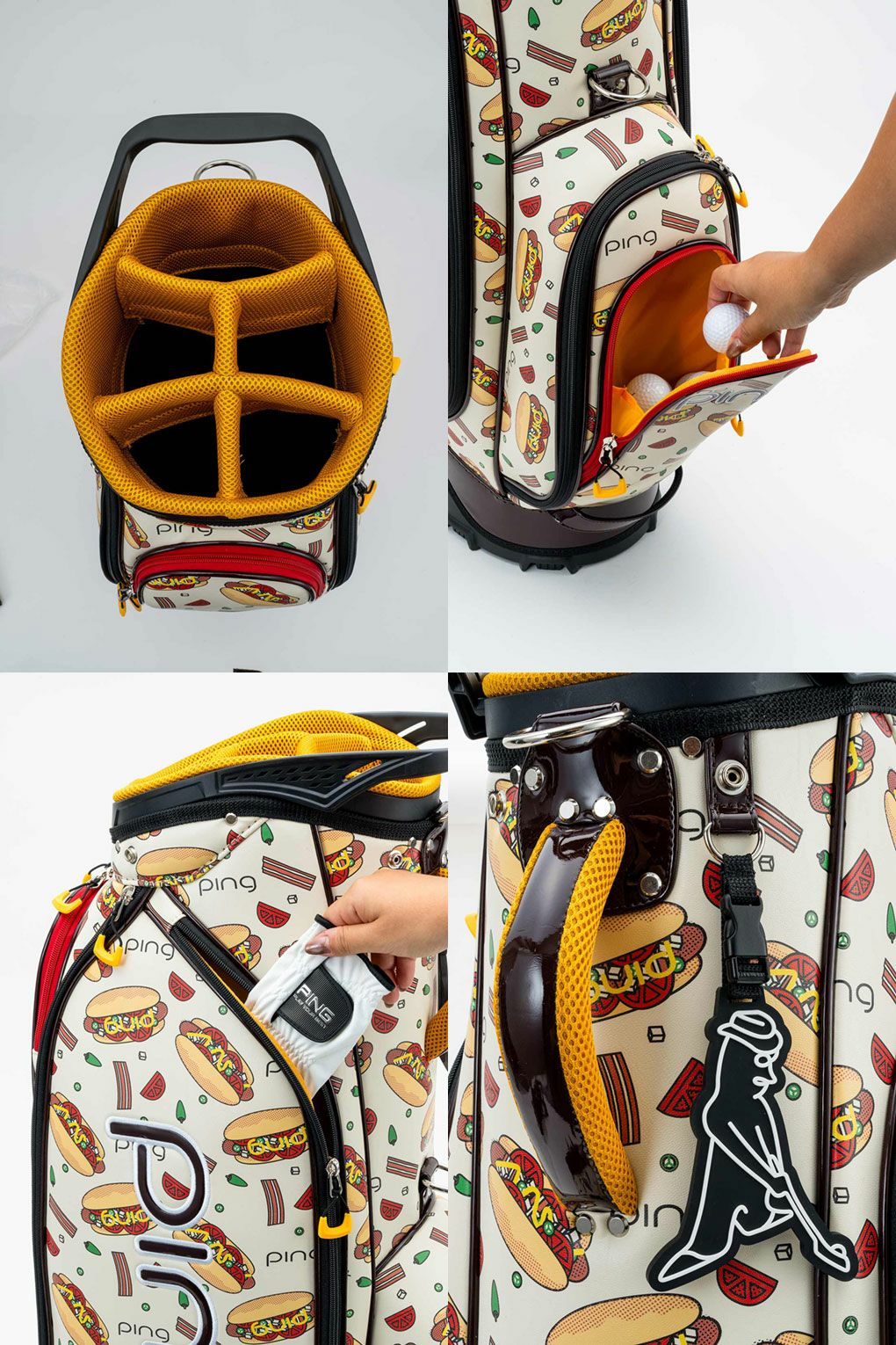 PINGピンキャディバッグCB-L2502ソノランホットドッグ9.0型2025年モデル日本正規品