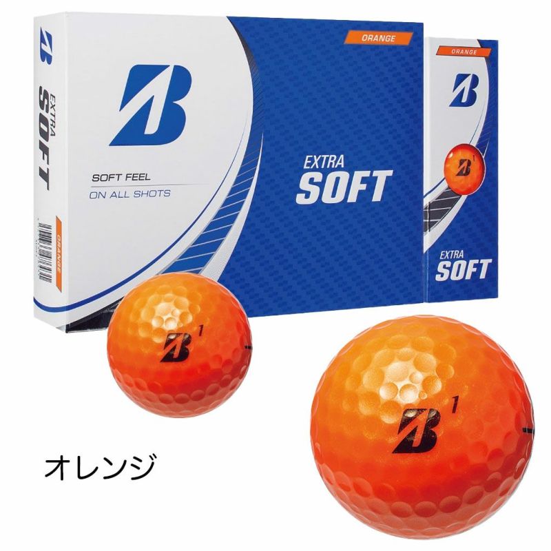 BSブリヂストンゴルフEXTRASOFTゴルフボール1ダース(12球入)エクストラソフト2025年モデルBRIDGESTONEGOLF日本正規品