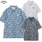 キャロウェイフラワープリントカノコシャツC25134112メンズゴルフウェア2025春夏モデルCallaway日本正規品