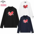 キャロウェイラブキャロウェイ長袖モックネックシャツWOMENSC25133220レディースゴルフウェア2025春夏モデルCallaway日本正規品