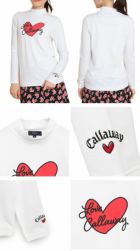 キャロウェイラブキャロウェイ長袖モックネックシャツWOMENSC25133220レディースゴルフウェア2025春夏モデルCallaway日本正規品