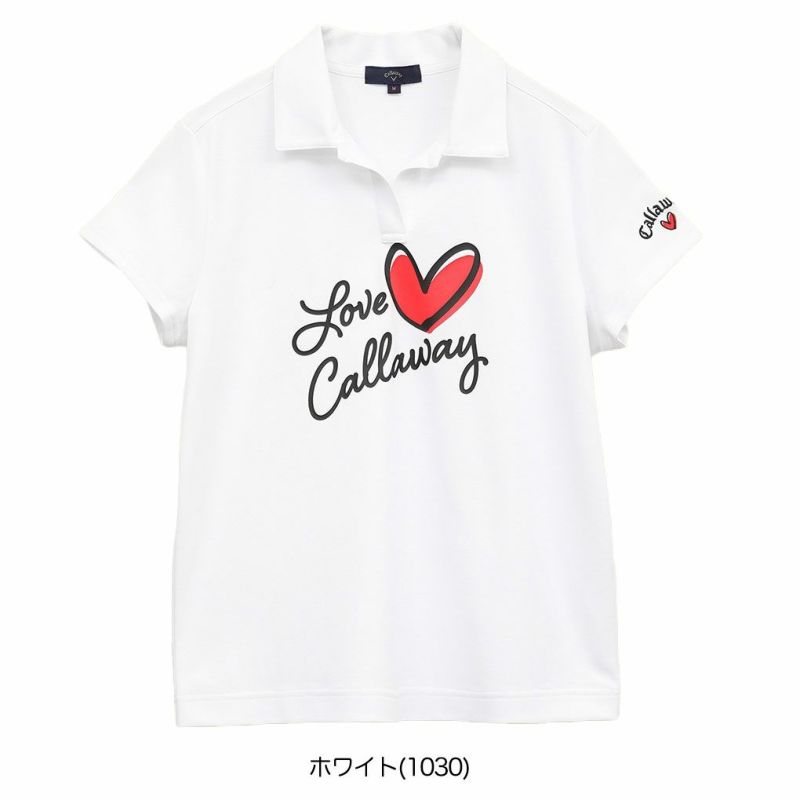 キャロウェイラブキャロウェイ半袖シャツWOMENSC25134220レディースゴルフウェア2025春夏モデルCallaway日本正規品