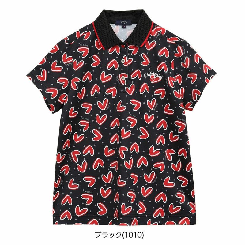 キャロウェイラブキャロウェイ半袖ポロシャツWOMENSC25134221レディースゴルフウェア2025春夏モデルCallaway日本正規品